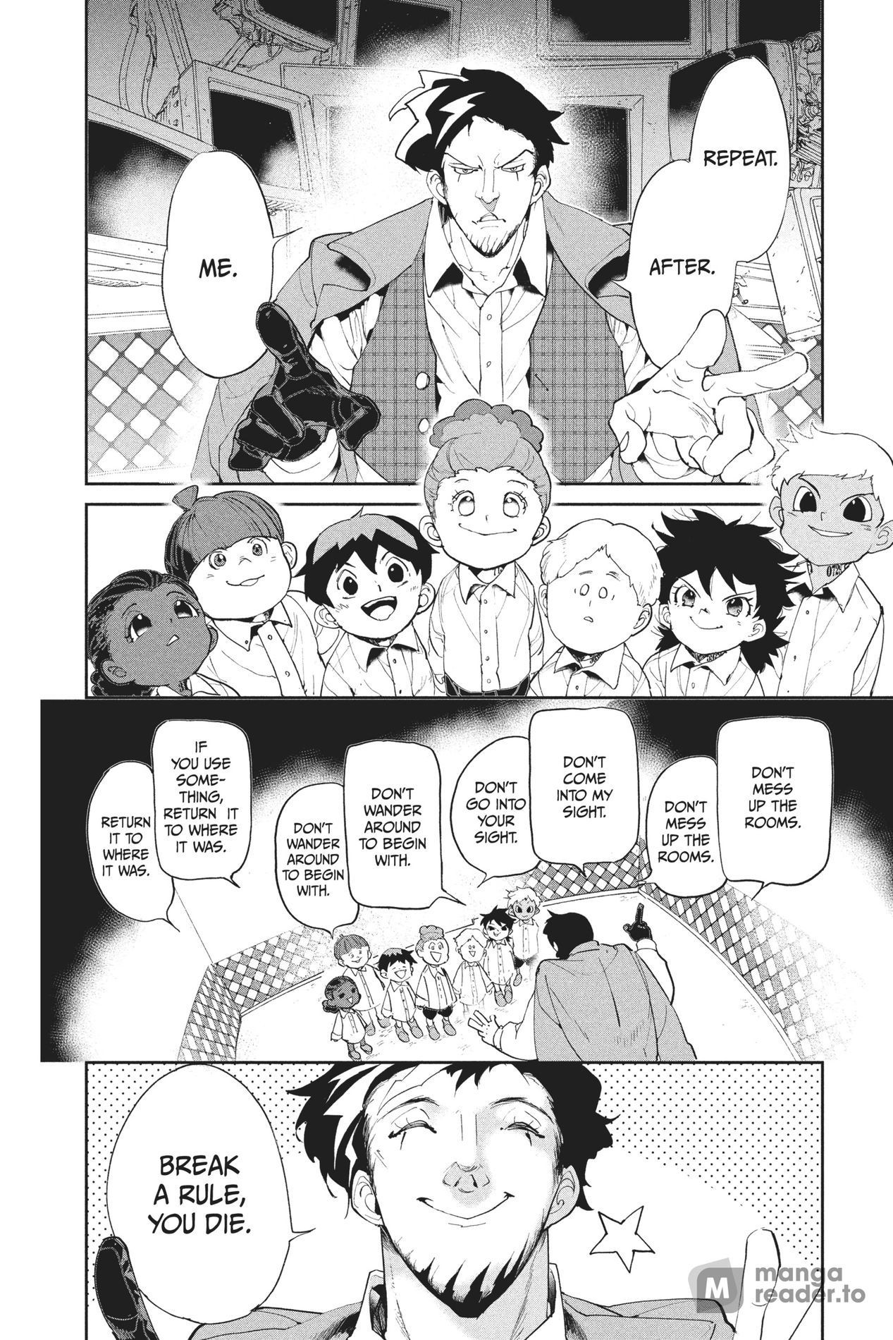 The Promised Neverland, Chapter 58 - The Promised Neverland Manga Online