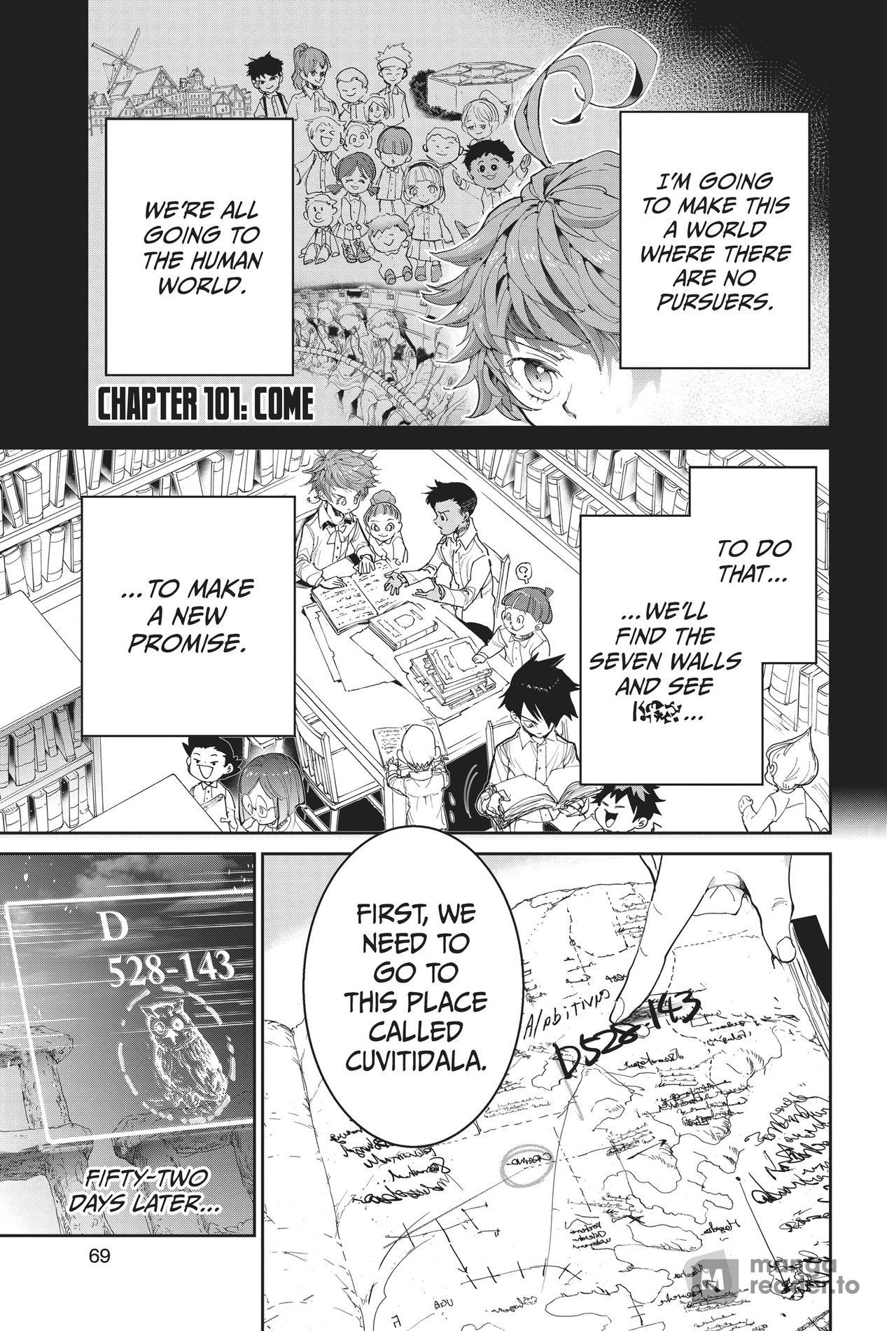 The Promised Neverland, Chapter 101 image 01