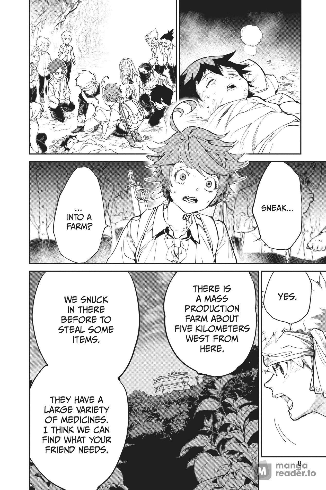 The Promised Neverland, Chapter 116 image 01