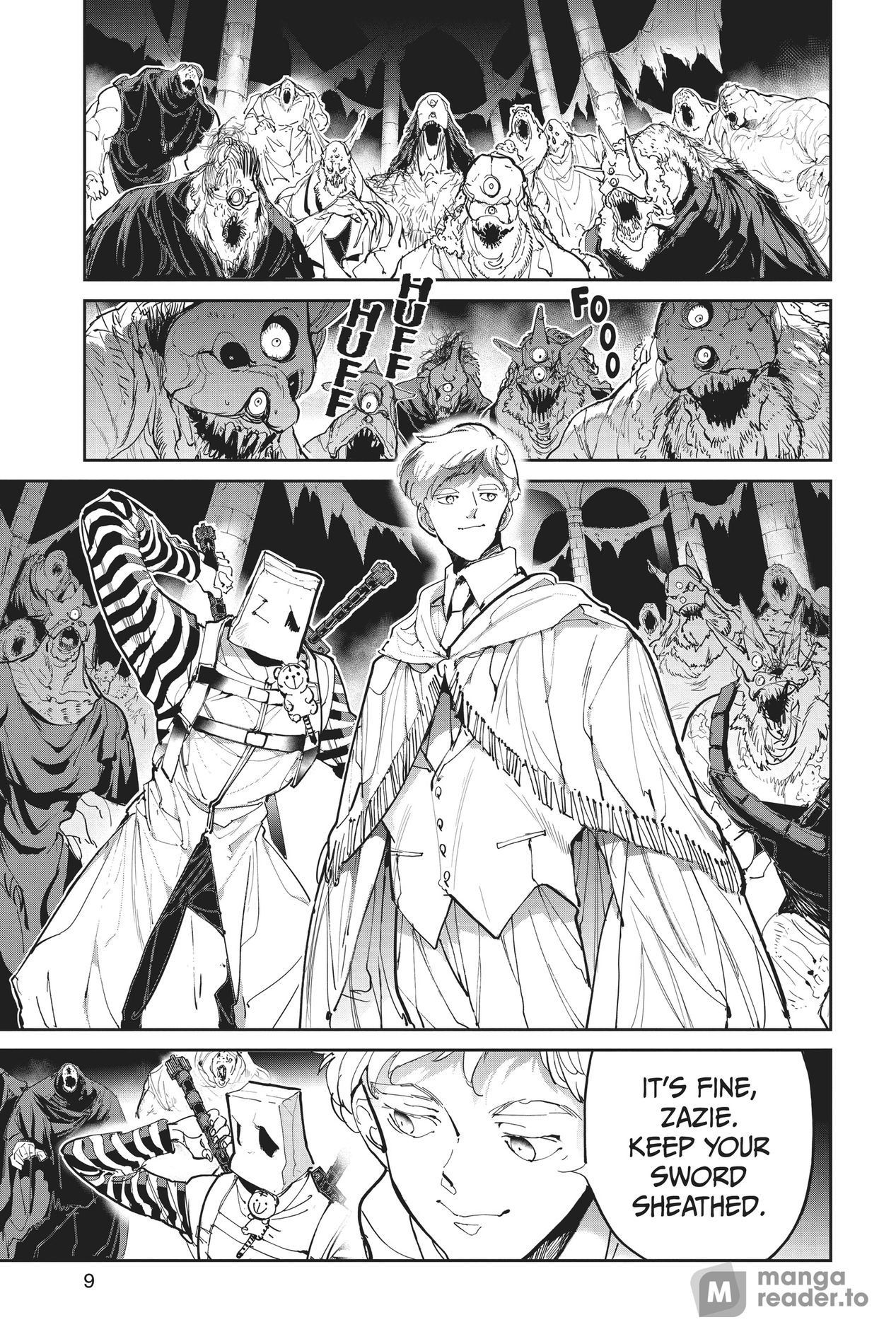 The Promised Neverland, Chapter 125 image 01