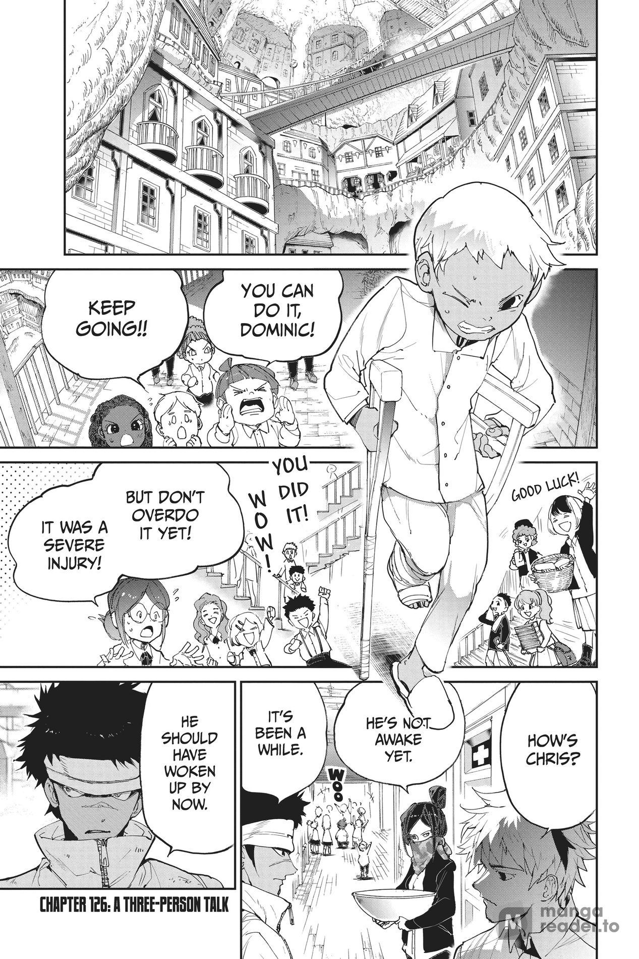 The Promised Neverland, Chapter 126 image 01