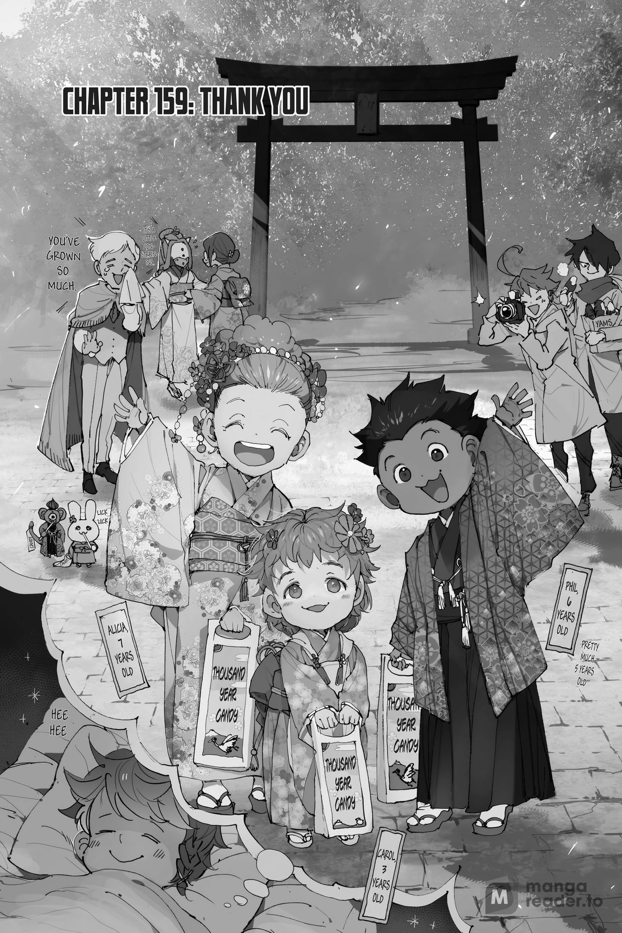 The Promised Neverland, Chapter 159 image 01