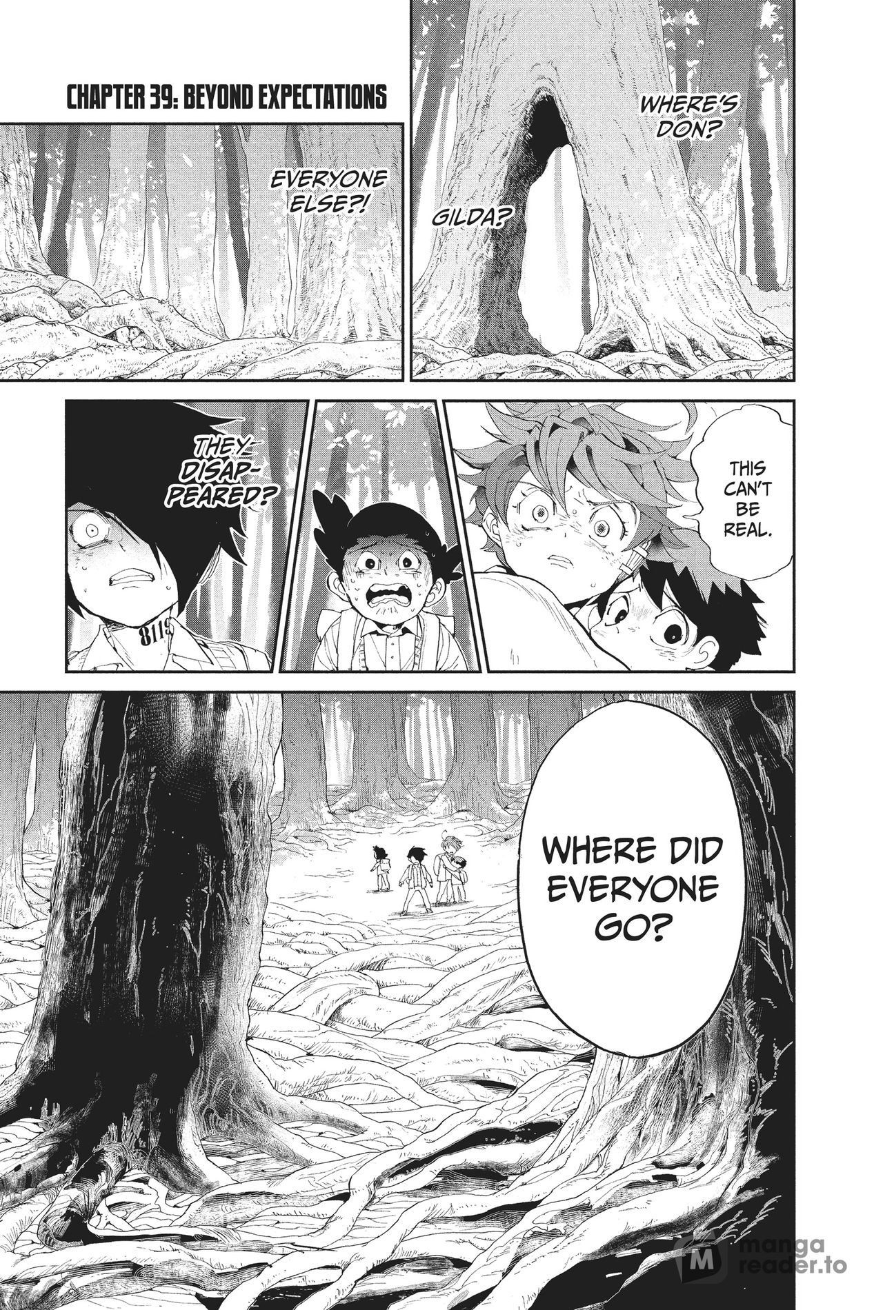 The Promised Neverland, Chapter 39 image 01