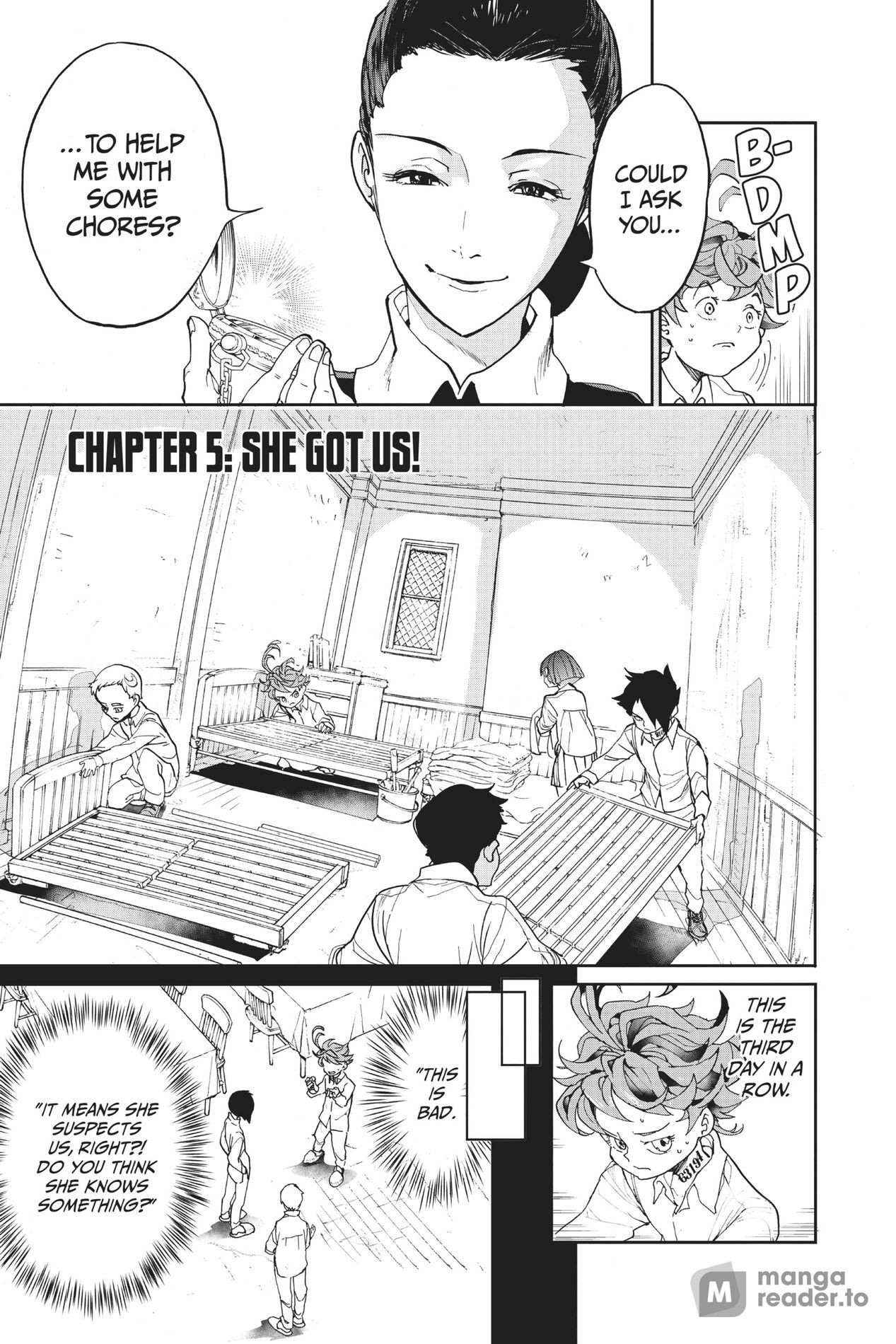 The Promised Neverland, Chapter 5 image 01