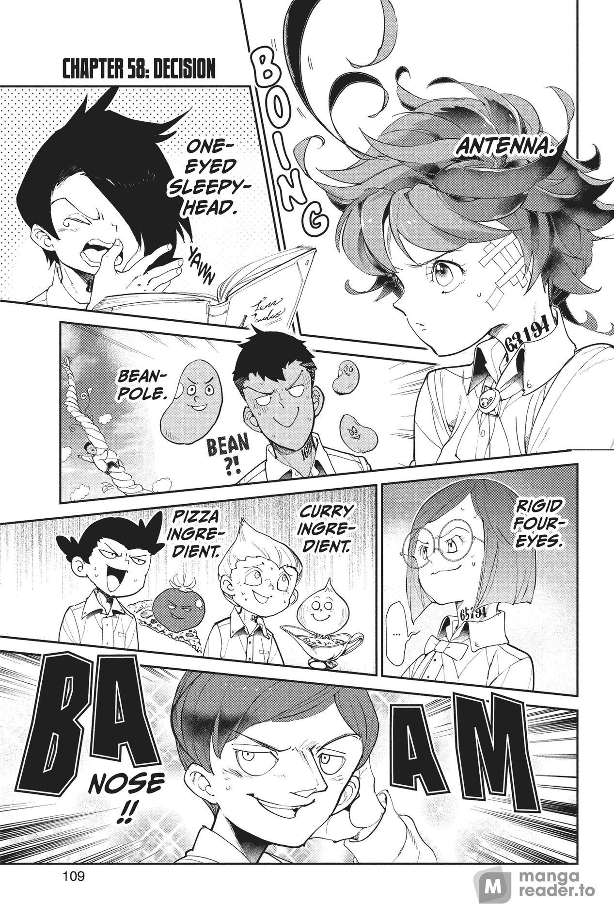 The Promised Neverland, Chapter 58 image 01