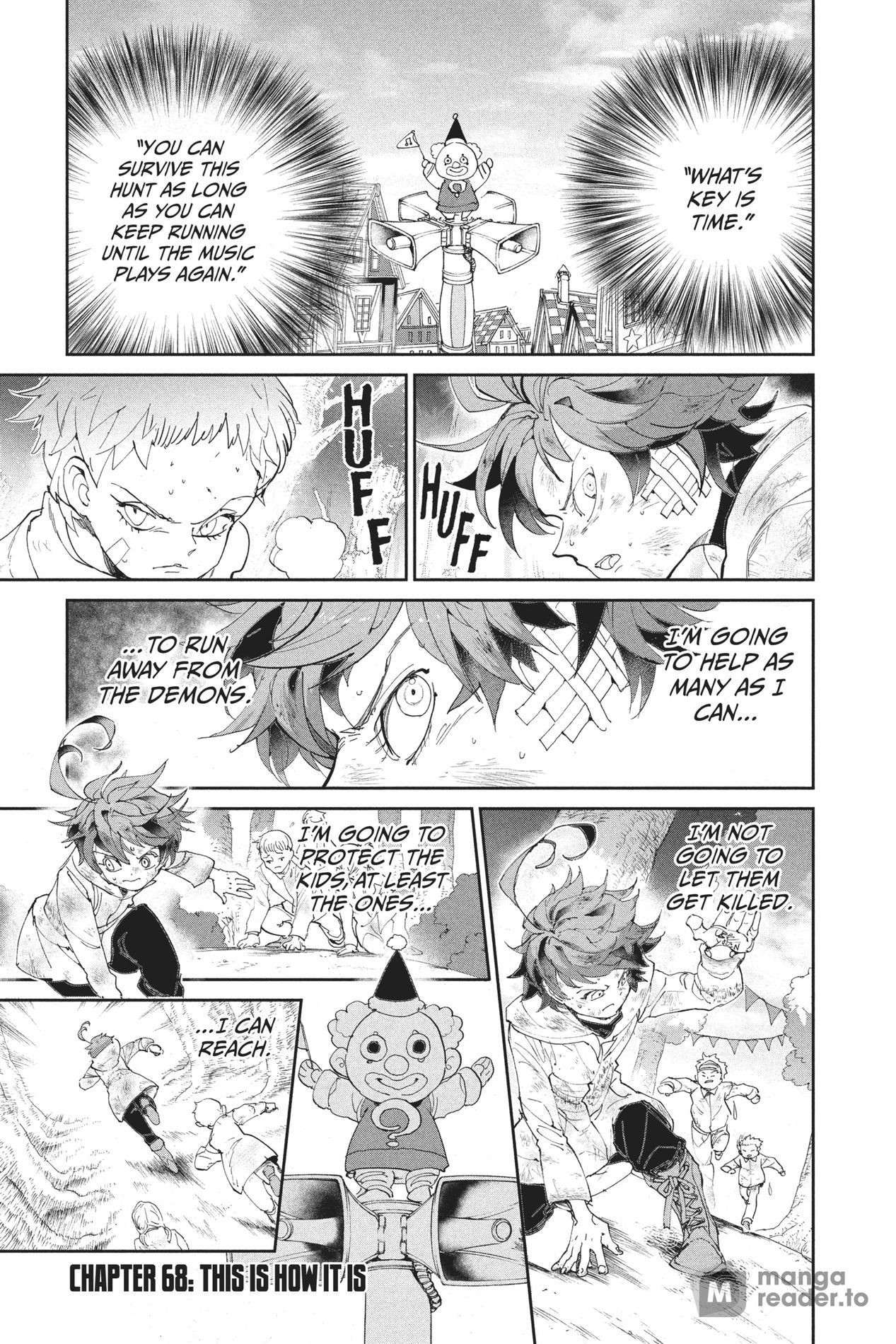 The Promised Neverland, Chapter 68 image 01