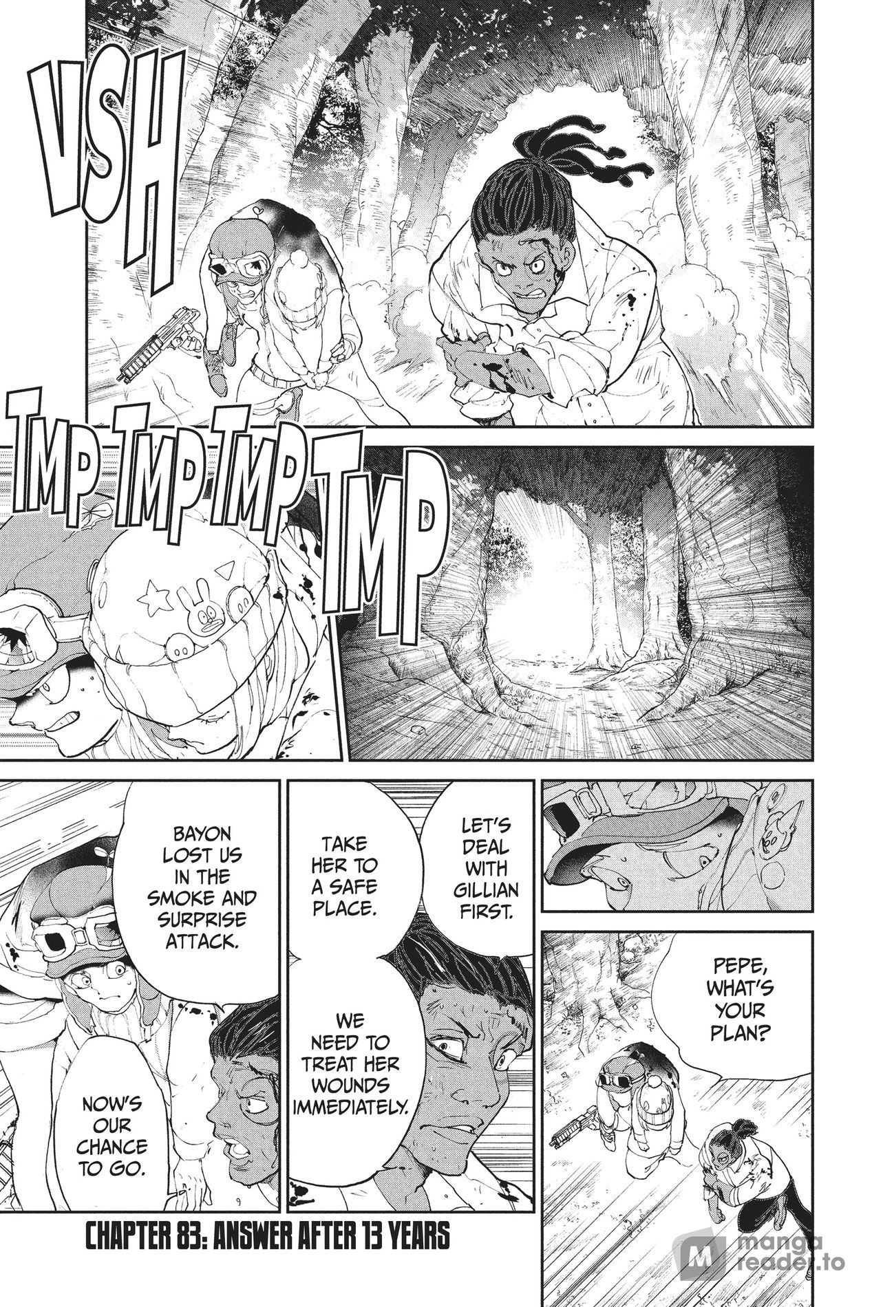 The Promised Neverland, Chapter 83 image 01