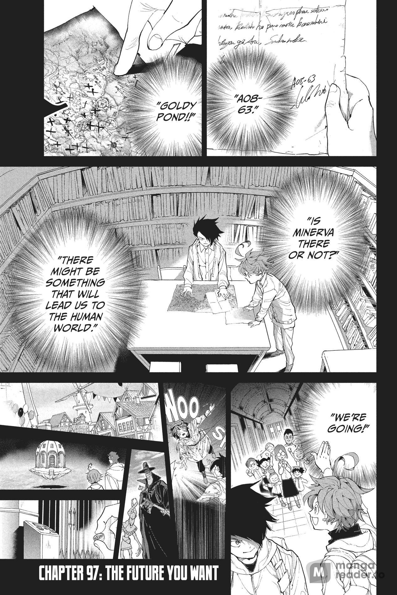 The Promised Neverland, Chapter 97 image 01